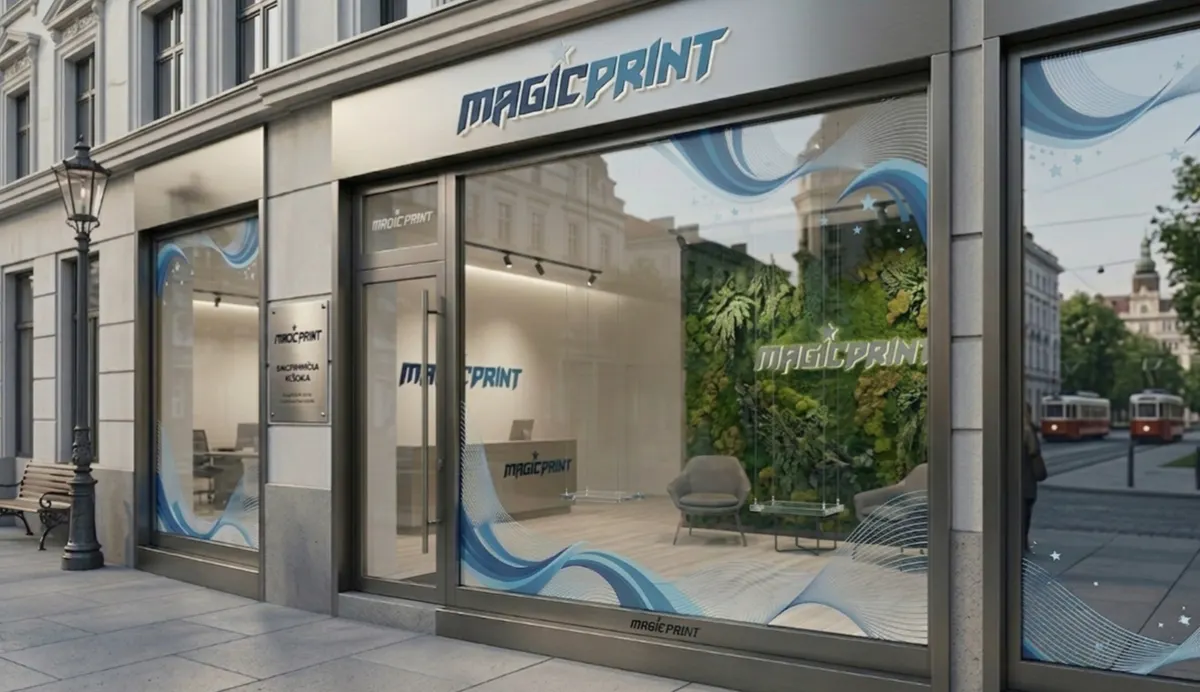 Brendiranje izloga — Magic Print - Posle